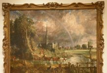 Salisbury Cathedral from the Meadows